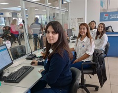 Bianca Feruglio, Julieta Blanco, Azul Sortino y Soledad Sosa